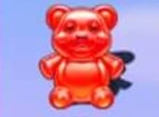 Red gummy bear