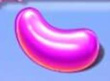Pink jelly bean